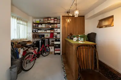 インナーテラスがある開放的なマンション